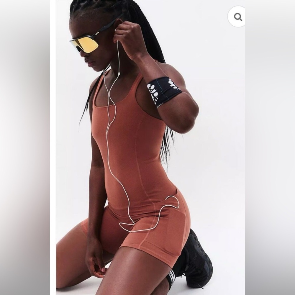 FP Movement by Free People Rust Jumpsuit